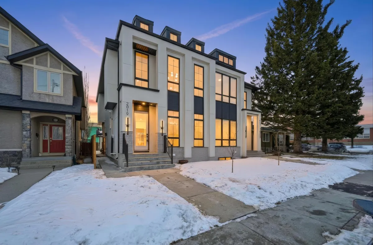 A new home in winter light