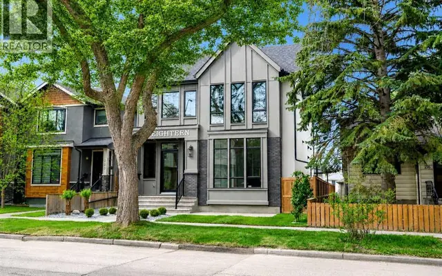 A home for sale in Tuxedo Park, Calgary